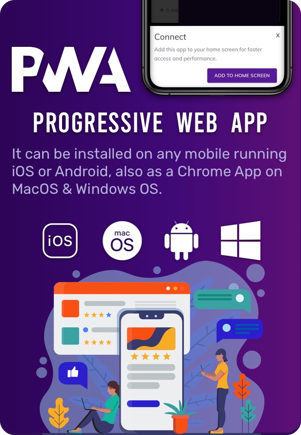 Connect - Progressive Web Application